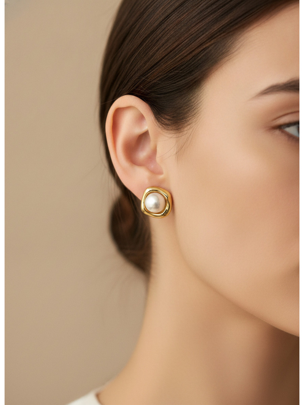Sterling Silver Pearl Earrings